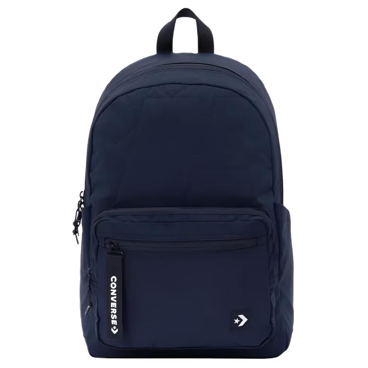 Converse 25L Go 2 Fashion Simple Star Polyester Backpack Unisex Backpack Black Gray UA5829-023 Black Gray
