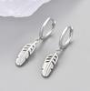 925 Silver Earrings For Women Trendy Heart Star Zircon Earring Jewelry Prevent Allergy Party Accessories Gift
