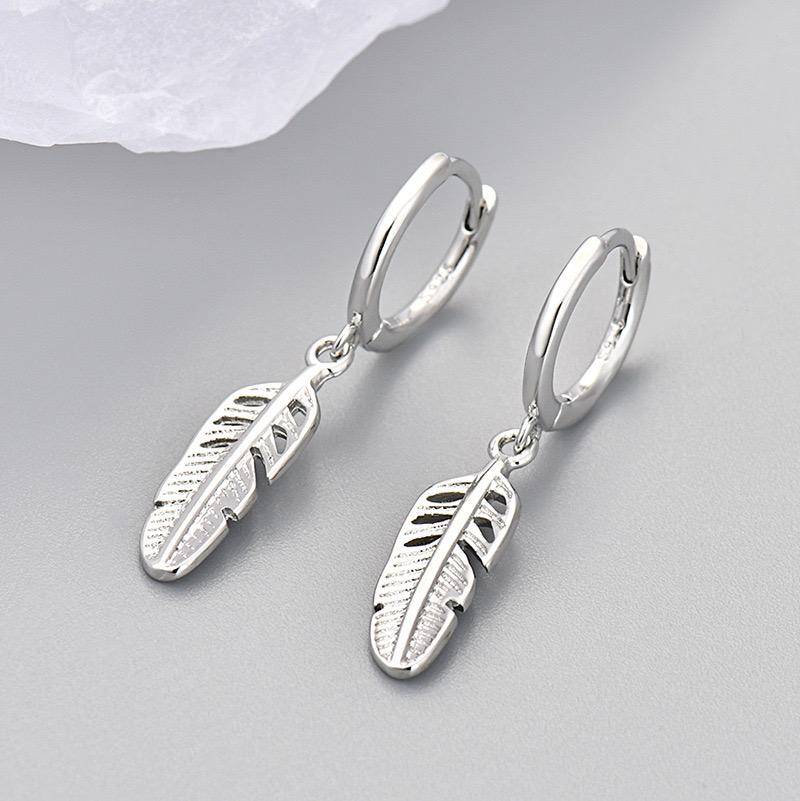 925 Silver Earrings For Women Trendy Heart Star Zircon Earring Jewelry Prevent Allergy Party Accessories Gift