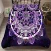 Comforter 100% High Quality King Size Comforter Bedding Bohemia Mandala Beds Colourful Bedding Set Luxury +Pillow Cases