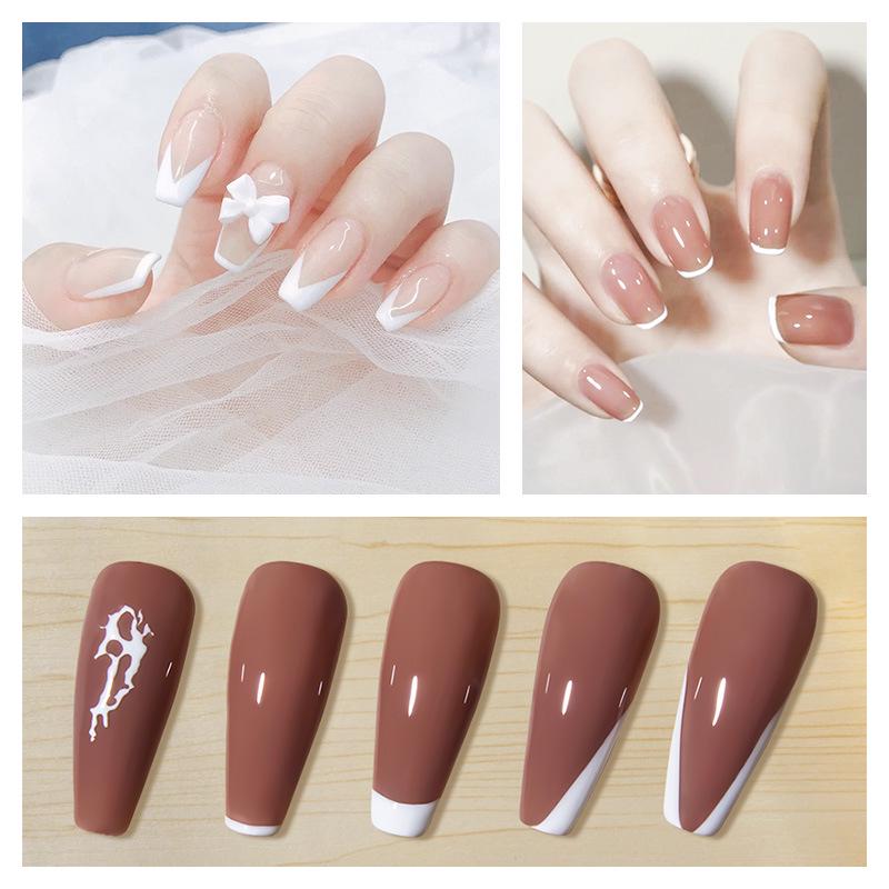Kemei Clear Silicone Nail Stamping Set for Quick French White Edge Design