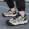 Men's Lightweight Breathable Outdoor Hiking Shoes Toe Cap Non-Slip Wear-Resistant Spring Summer Comfortable Walking Footwear