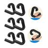 Neutral Grip Handle Hook Fitness Handle Multi-Function Exercise Suspension Grip Resistance Band Handle for Barbell Pull-up Bars