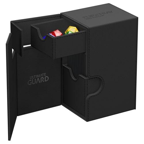 Ultimate Guard Flip`n`Tray Deck Case 80+ Xeno Skin Monochrome (Black)