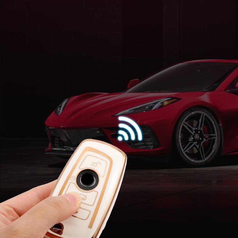 For BMW TPU Car Key Case Cover Sheathing X1 X2 X3 X5 X6 F10 F20 F30 F15 F11 F25 525i 530i F48 E60 E87 M3 M4 G30 G20 Keychain Accessories