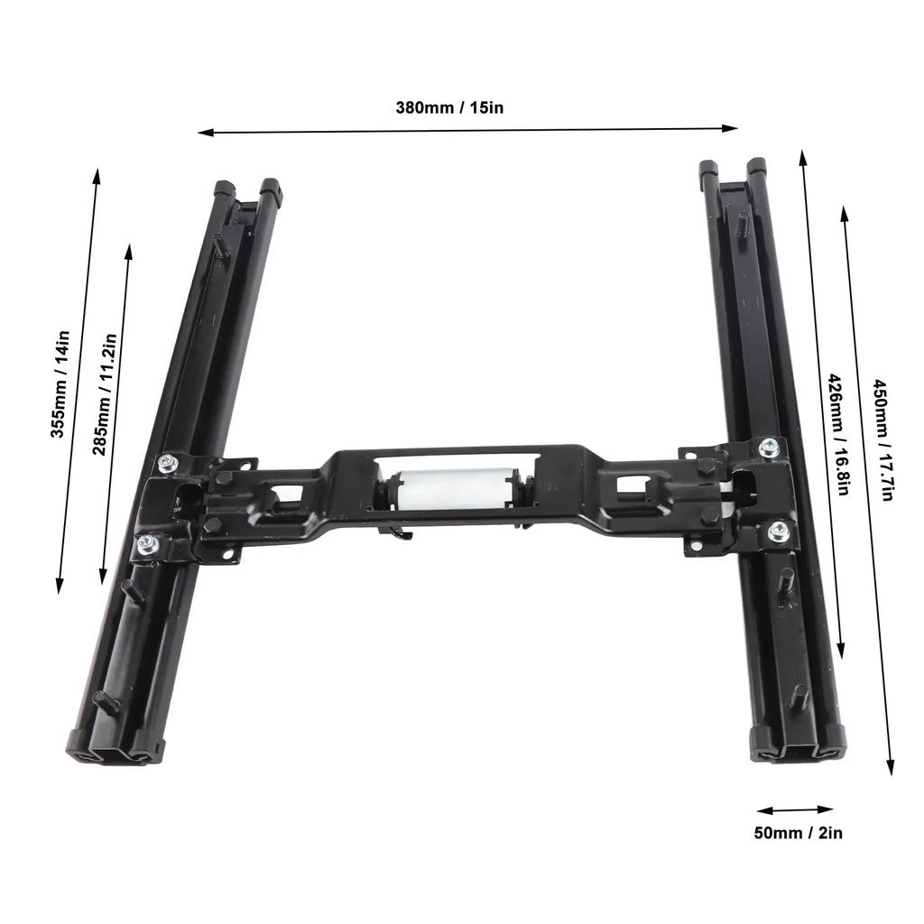 Positioning Forward Backward Low Noise Electric Seat Slide Rail 12V Seat Adjustable Sliding Track Flexible for RV Electric Seat