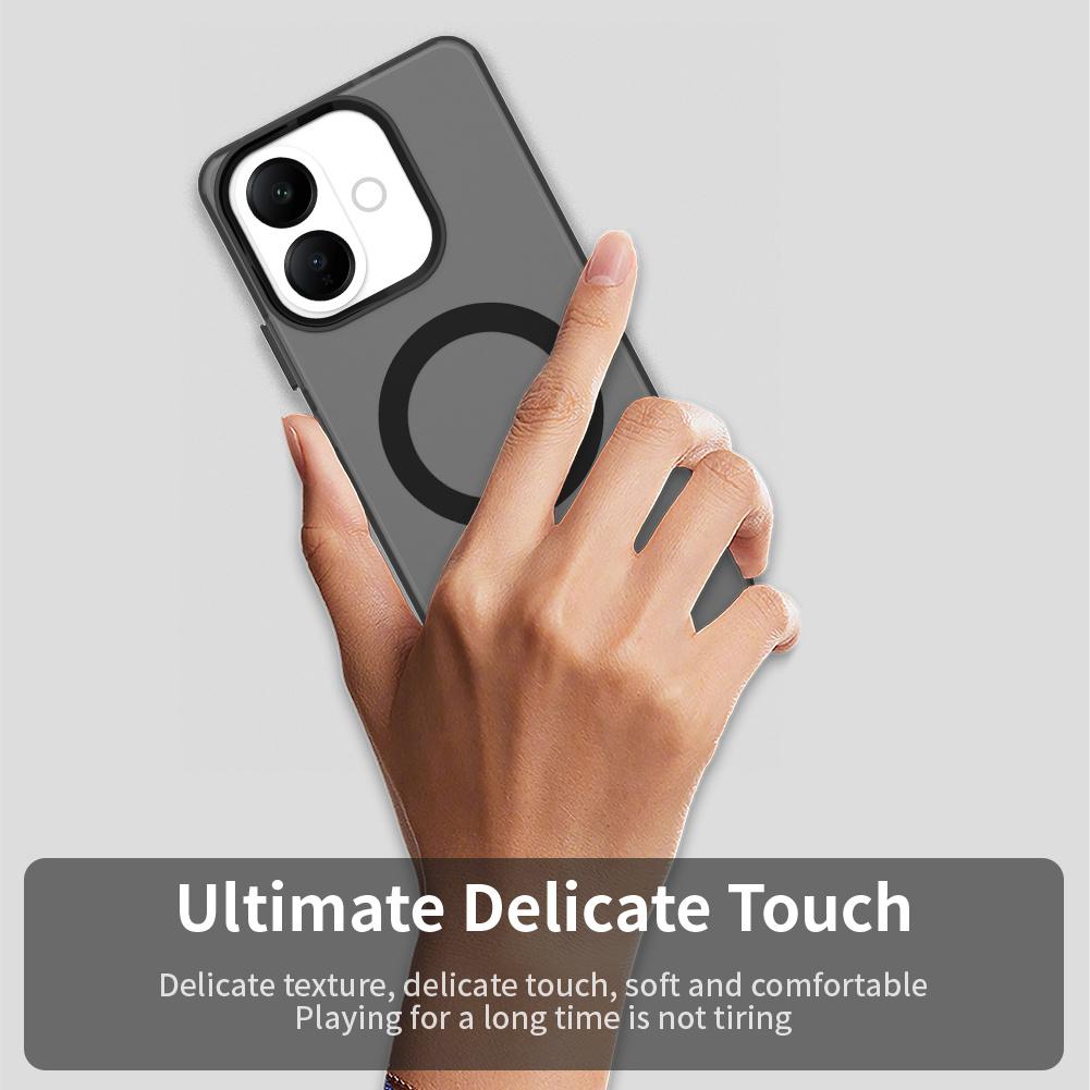 For vivo V60 Lite 5G/V60 Lite 4G Magnetic Case Anti Drop Hybrid Phone Back Cover