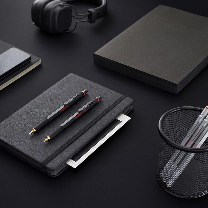 Rotring Rotring 800 Black Mechanical Pencil 0.5mm Retractable Tip 1904447