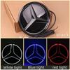New C200 E200  For Mercedes Benz for Mercedes Benz Led Emblem Light Front Grilled Star  Illuminated Logo White Blue Red Badge W2