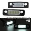 A Pair Of License Plate Lights 12V Ford Mondeo License Plate Lights 3528SMD 18LED Waterproof Ultra Bright License Plate Lighting