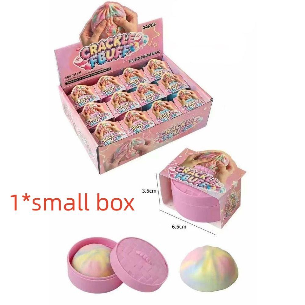 Ice Cream Wax Cracking Squeeze Dumpling Crispy Feel Squishy Crunch Squishy Toy Children Gifts