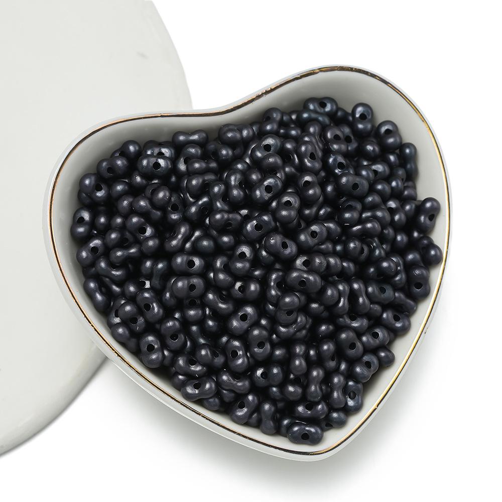 

100 шт./пакет арахисовые бусины акриловые жемчужные рисовые бусины высококачественные макаронные бусины DIY браслет ожерелье материал аксессуары pearlescent color