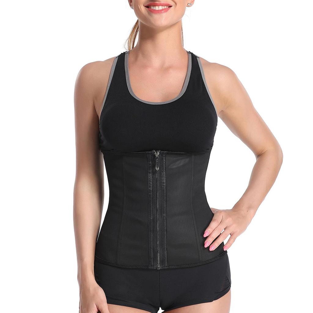Waist Trainer Corsets Zipper Underbust Sport Girdle Hourglass Body Shaper for Women