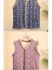 Autumn Winter Plus Velvet Vest for Middle-Aged & Elderly Women - Thickened Waistcoat for Moms & Grandmas