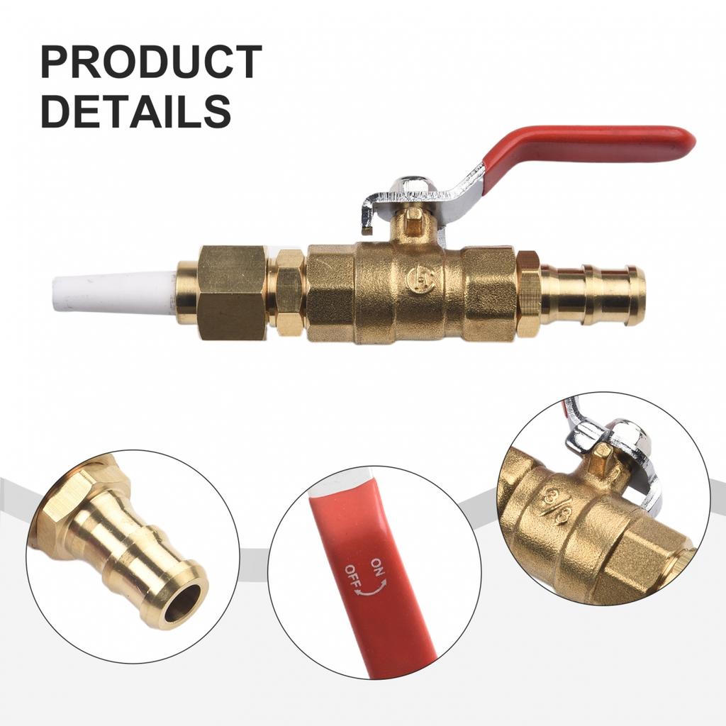 Wydajna piaskarka do usuwania rdzy z dyszą z tlenku glinu i mosiężnym zaworem