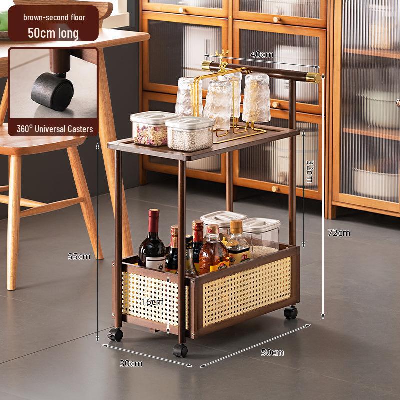 Multifunctional Tiered Kitchen Countertop Spice and Utensil Organizer Shelf