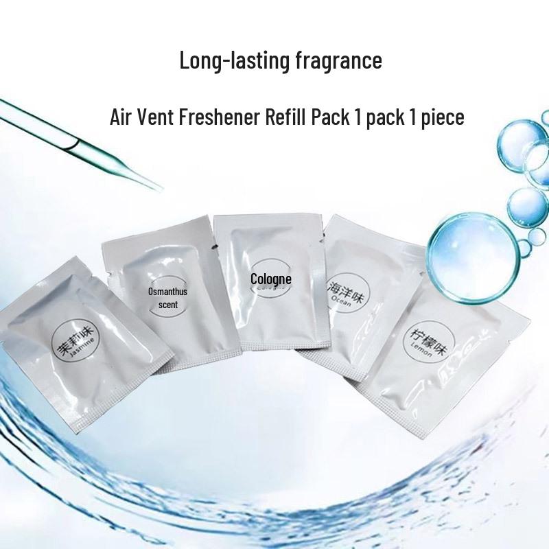 Car Air Freshener Solid Fragrance Tablets for Air Conditioning Outlets