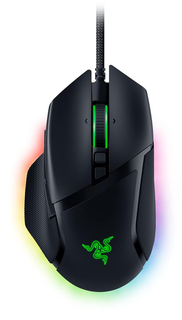 Razer Basilisk V3 USB Gaming 11 26000 Optical Razer HyperScroll Tilt Chroma Authorized Dealer Black Mouse, Buttons, DPI, Focus+ Sensor, Switches,