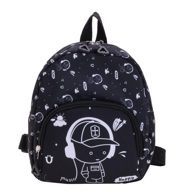 

Fun And Playful Nylon Toddler Backpack For Boys Girls With Breathable Design чорний