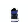 Air Jordan 1 Mid Černé Hyper Royal Pánské Tenisky Modrá Královsky modrá Bílá 554724-068