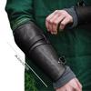 Gothic Arm Guard Cosplay Costume Medieval Arm Gauntlets Wristband for Men Women Vintage Party RolePlay Armor Bracers