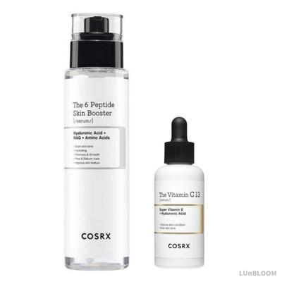 [Duo-Set] The 6 Peptide Serum 180ml + The Vitamin C 13 Serum 20ml (+Gratisgeschenk)
