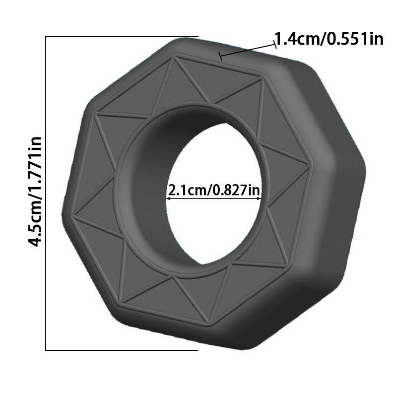 Špičkový erotický kroužek pro cudnost a oddálení ejakulace pro předkožku - Odolný design s očkem