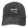 Neue einfarbige Dad Hats Schreiendes Opossum Damenhut Sonnenschutz Baseballkappen Opossum Schirmmütze