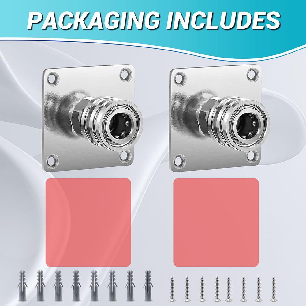 Snow Foam Gun Spray Gun1/4 Inch Quick Connect Tool Bracket Pressure Washer Gun Rack Wall Mount Stainless Steel Storage House