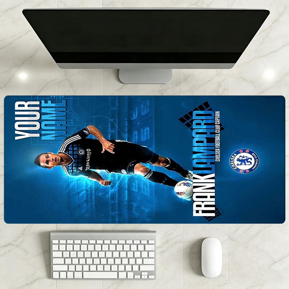 Chelsea Fc Football Player Customized Name Mouse Pad Gaming Laptop Mouse Pad Office Mouse Mats Non-Slip Rubber Bottom Office Desk Accessory
