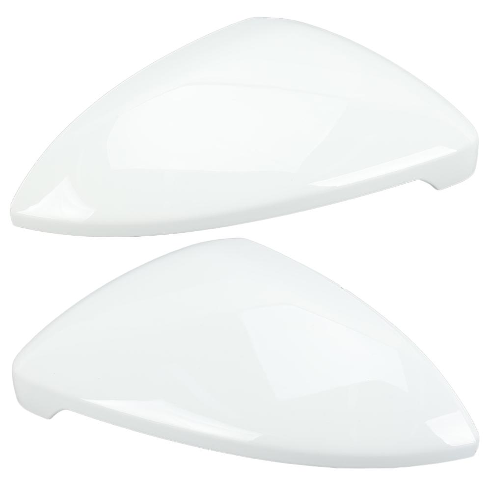 Rearview Mirror Cover Cap For Volkswagen Golf7 MK7 MK7.5 Touran 2013 2014 2015- White Side Door Mirror Cap Car Accessories