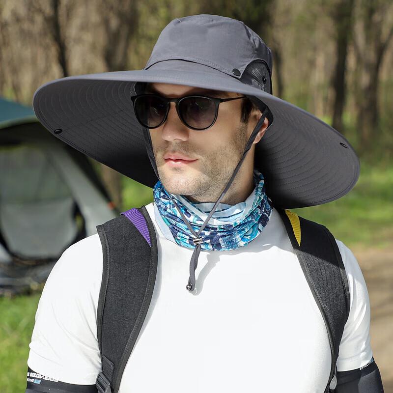 

Men s Extra Large Brim Detachable Sun Hat