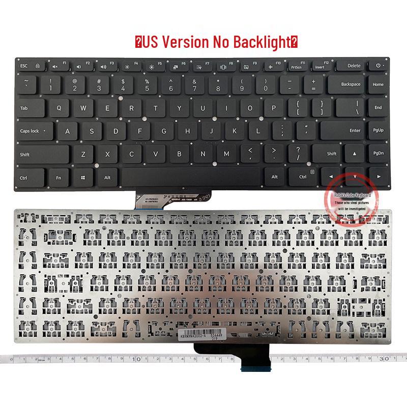 

Compatible Keyboard for Xiaomi Air 12.5/13.3/PRO 15.6, Ruby Models 161201/161301 TM1607