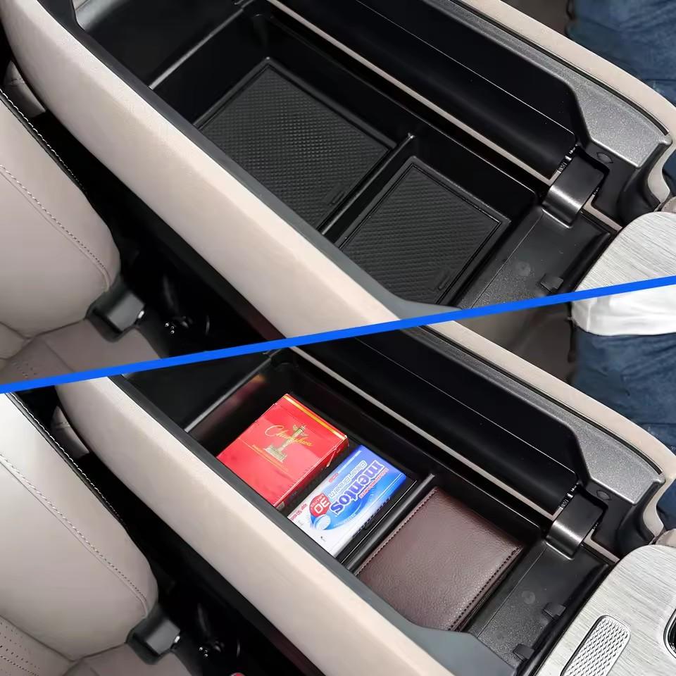 Left Rudder for Chery Tiggo8 Pro/8 Pro Max 2025 2025 Armrest Storage Box Center Console Organizer Tray Car Interior Accessories