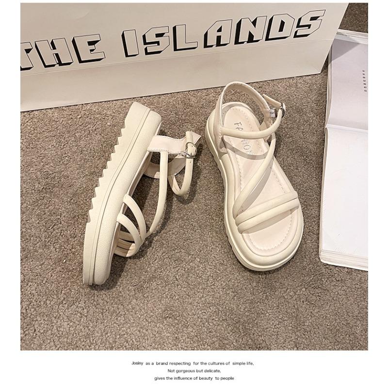 Damen Sommer Mode Plateau Sandalen