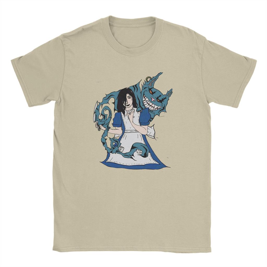Game AAlice Madness Returns TShirt Summer Hip Hop T Shirts Unisex 100 Cotton Breathable Plus Size 5XL Tees Streetwear Tops