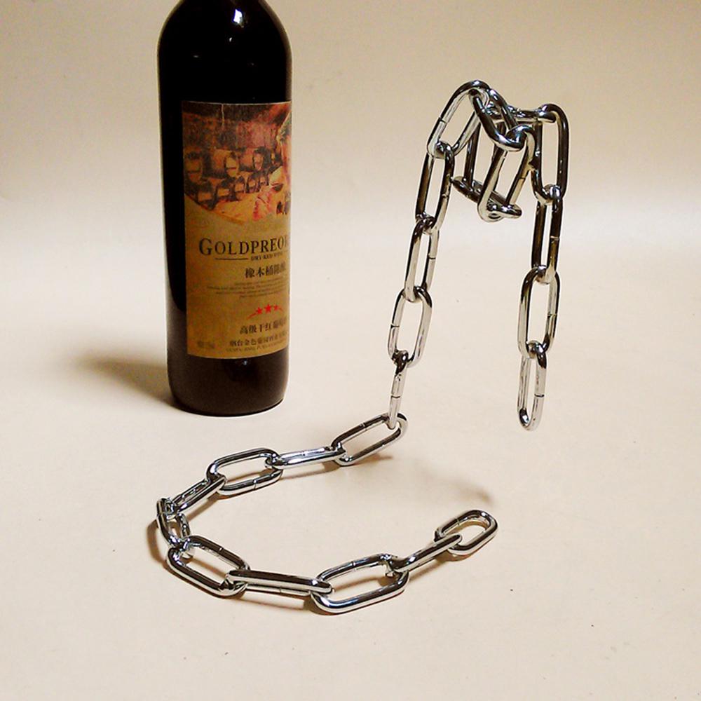 Creative Multi Functional Metal Bottle Wine Display Racks Kitchen Dining Room Bar Stand Holder