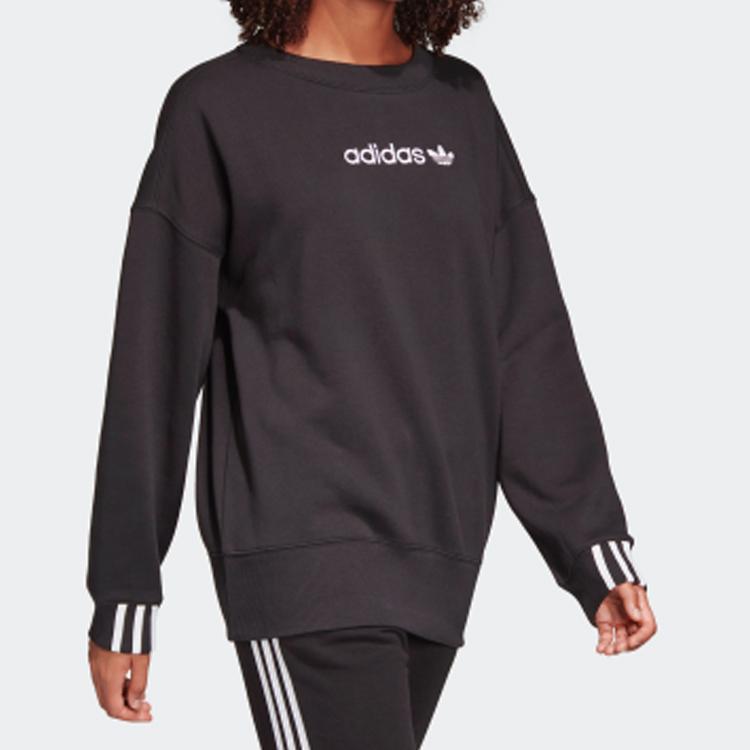Adidas Originals Sweatshirts Women's Black Moderate Regular DU7193