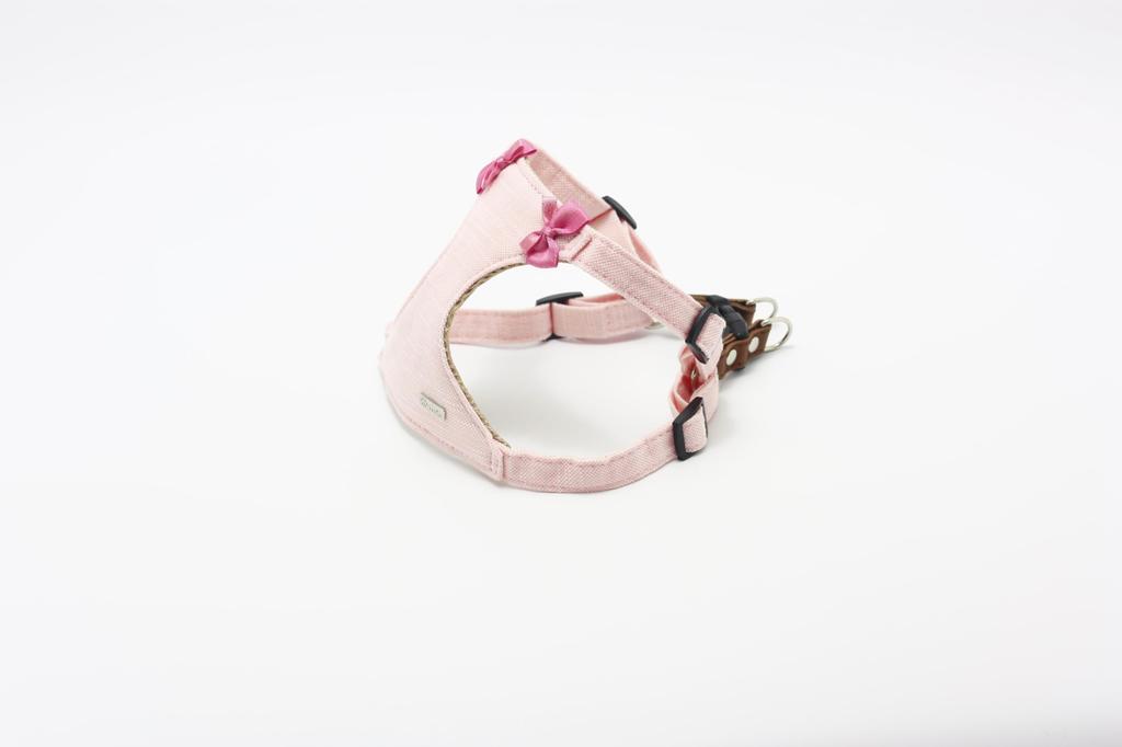 AZERIA Trick Ribbon Harness Pink M Size