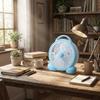 Low Noise Portable Small Table Fan Rechargeable Power Supply Quiet Personal Cooling Fan  Dorm