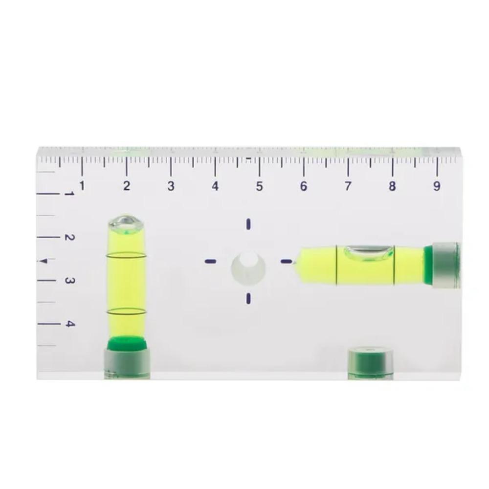 Hochpräziser transparenter magnetischer Libellenblasen-Mini-Wasserwaage MAS in zwei Richtungen