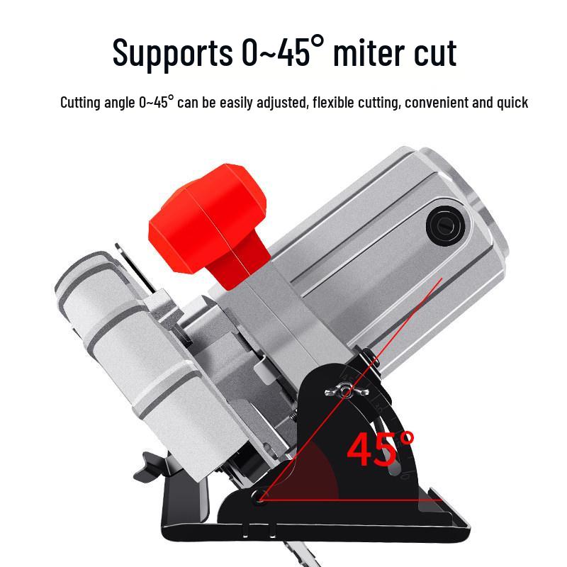 7-Inch/9-Inch Multi-Functional Handheld Electric Circular Table Saw for Woodworking
