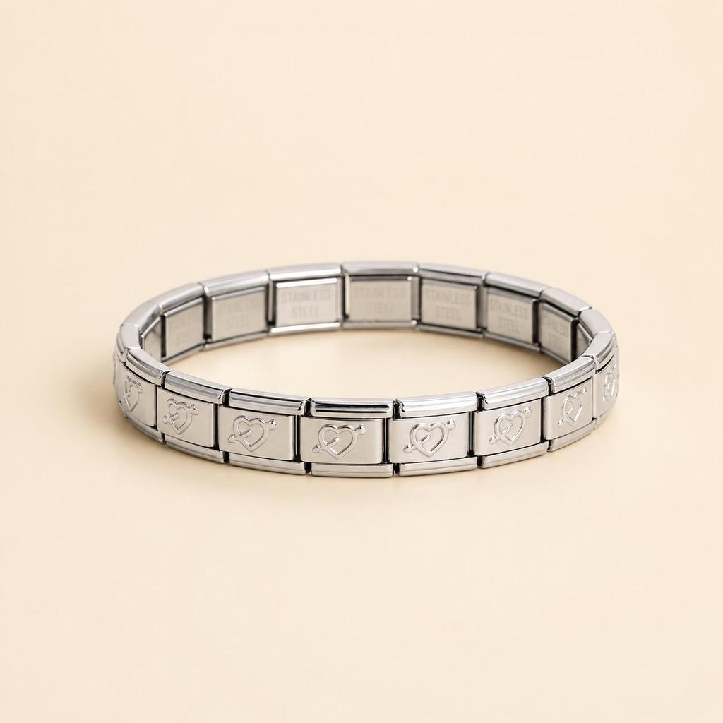 European Italian Style Modular Bracelet for Men and Women - Fashionable and Creative Accessory