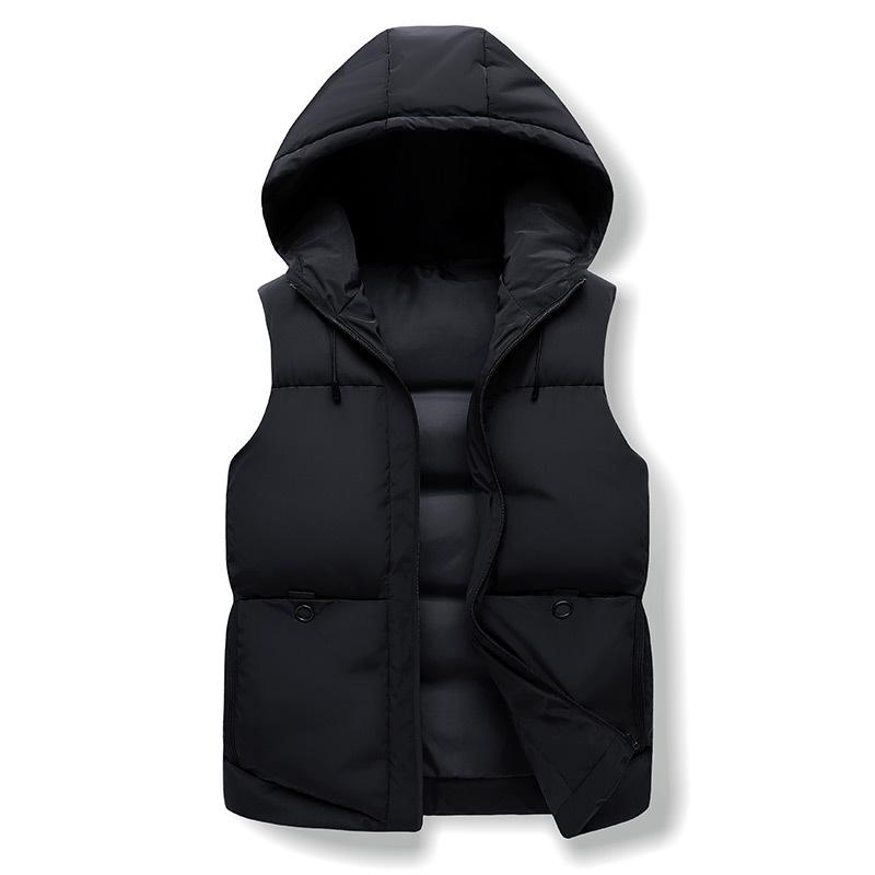 

Жилет мужской тепловой жилет повседневная модная трендовая мужская одежда 3XL