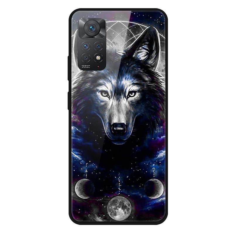 Fashion Glass Cover For Xiaomi Redmi Note 10 / Note 11 / Note 12 Case Tempered Glass Covers for Xiaomi Redmi Note 12 4G Case