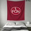 Kaiserslautern Wall Tapestry Aesthetic Wall Hanging Printed Fabric Blanket Decorative Tapestries for Bedroom Living Room Home Decor