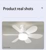 42/52cm Silent Ceiling Fan Lamp Remote Control LED 3 Colors Light Dimmable Bedroom Office Indoor 6 Blades Ceiling Fans Lighting