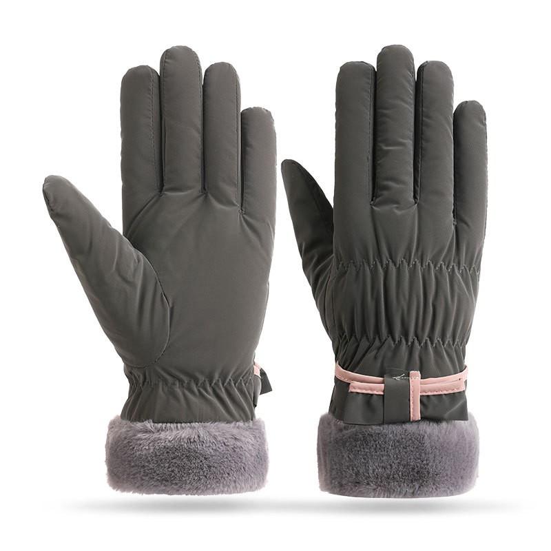 Womens Winter Warm Gloves With Touchscreen Compatibility Grip Outdoor Skiing Cycling Driving
