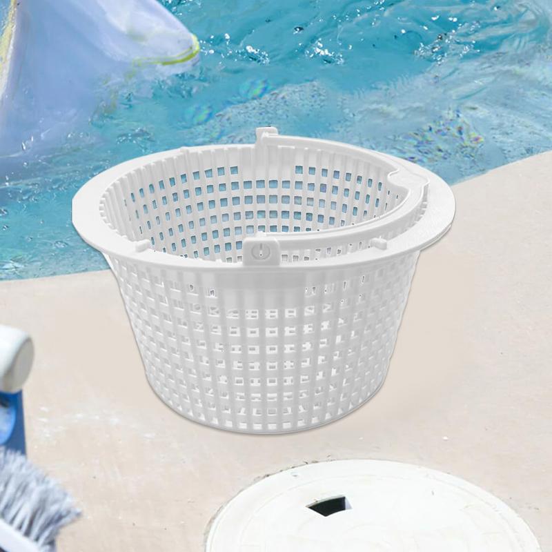 16cm Swimming Pool Skimmer Basket AboveGround Pool Replacement Basket Pond Skimmer Basket with Handle For SP1091LX,SP1091WM