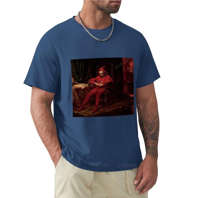 man tshirt STANCZYK - JAN MATEJKO T-Shirt cat shirts korean fashion blank t shirts t shirts for men black cotton t-shirt